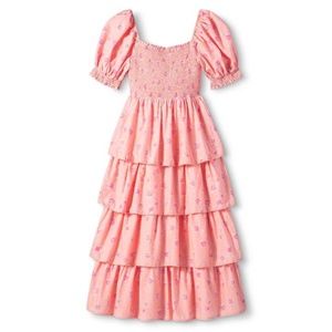 LoveShackFancy for Target - Simone Smocked Dress L